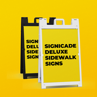 Signicade Deluxe Sidewalk Sign