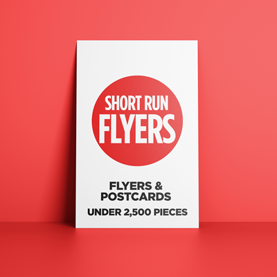 Flyers & Postcards Short Run