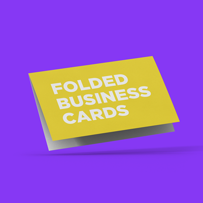 Business Cards - Folded