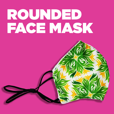 Rounded Face Mask