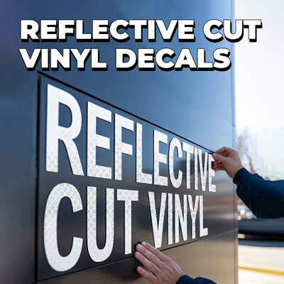 Reflective Cut Vinyl Letters & Numbers